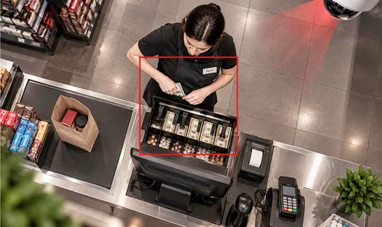 cashier theft detection