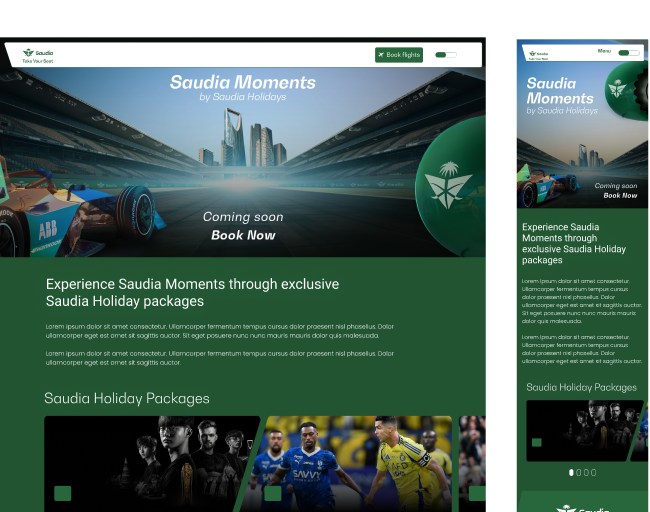 Saudia Hub Update