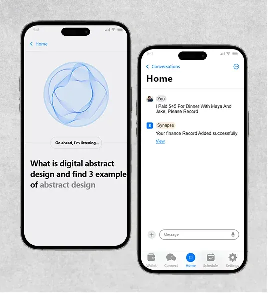AI-powered finance management app